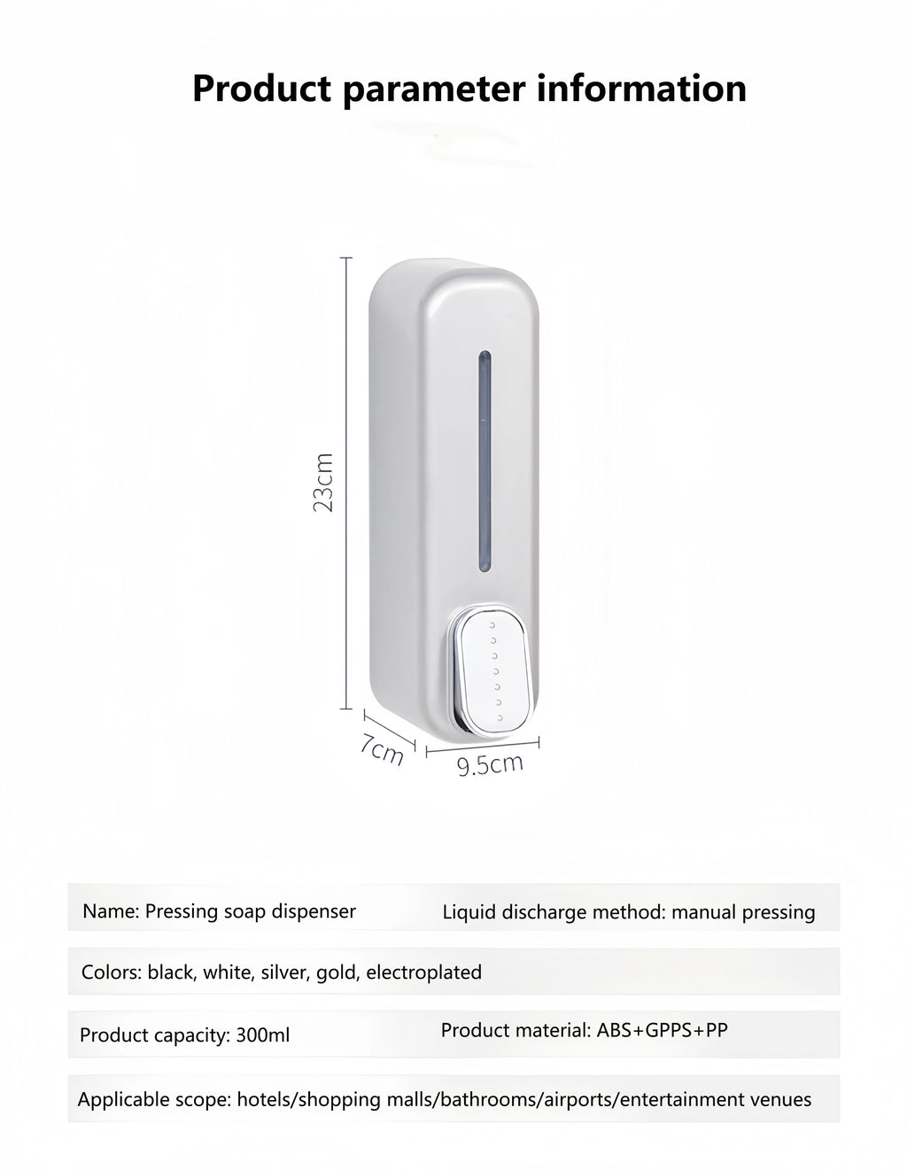 Soapix™ Wall Dispenser