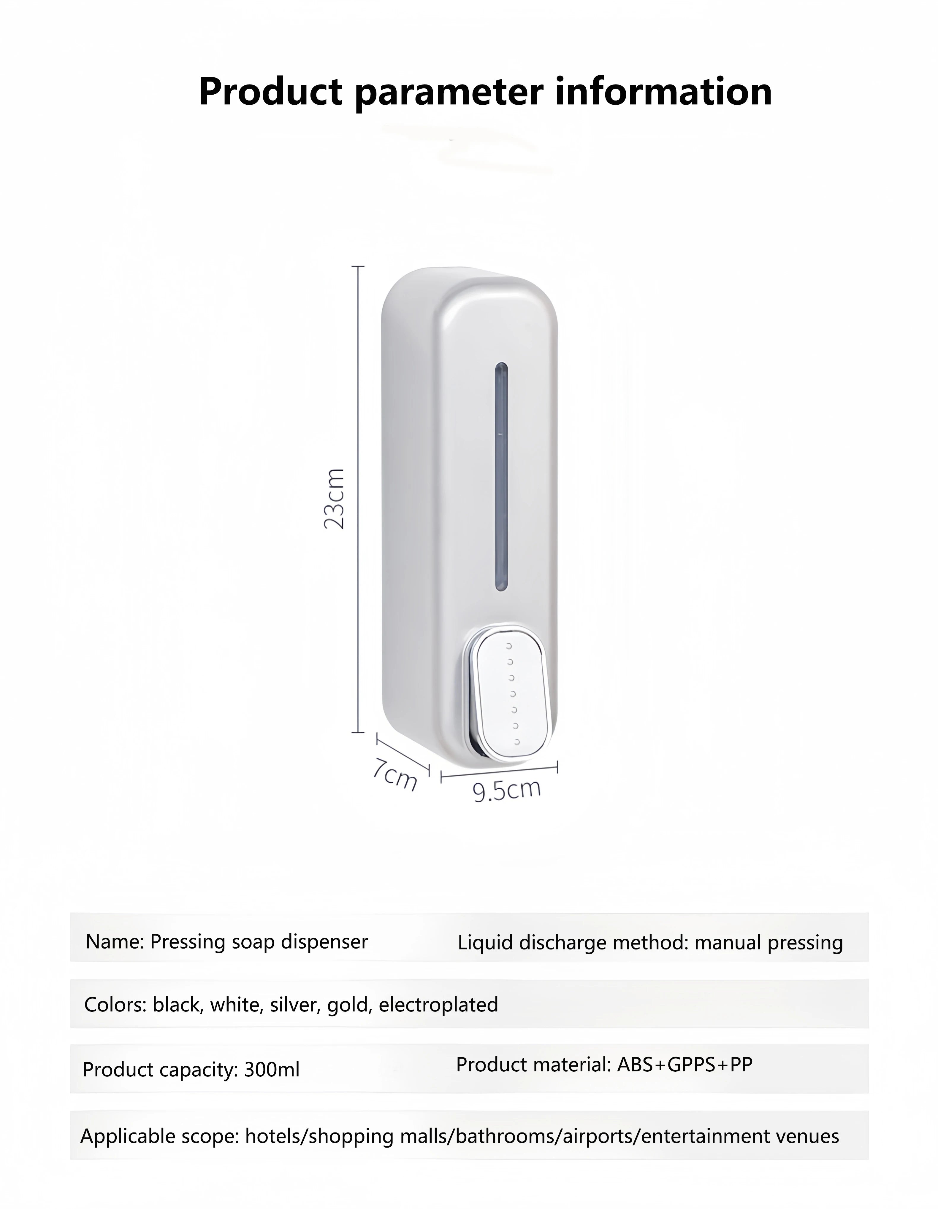 Soapix™ Wall Dispenser