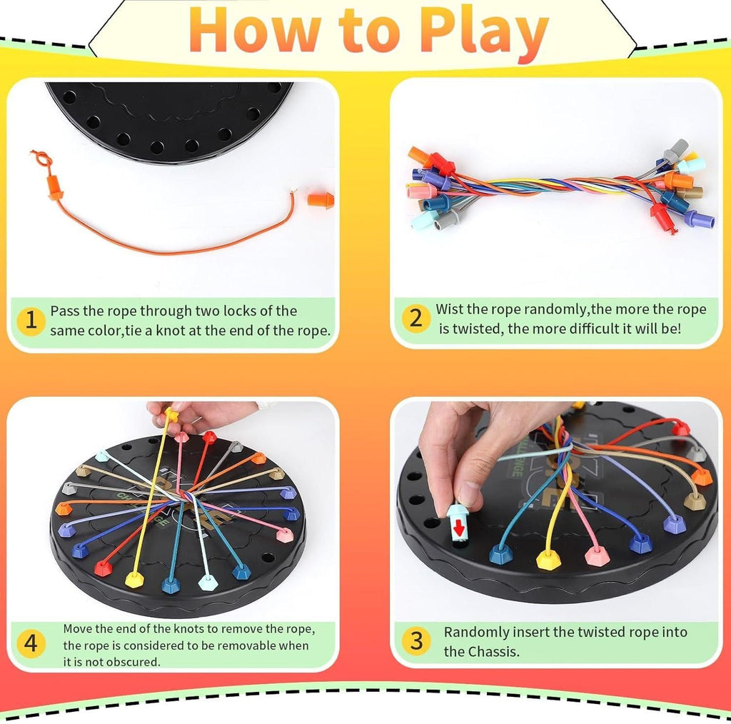 BrainKnot™ Rope Puzzle Game
