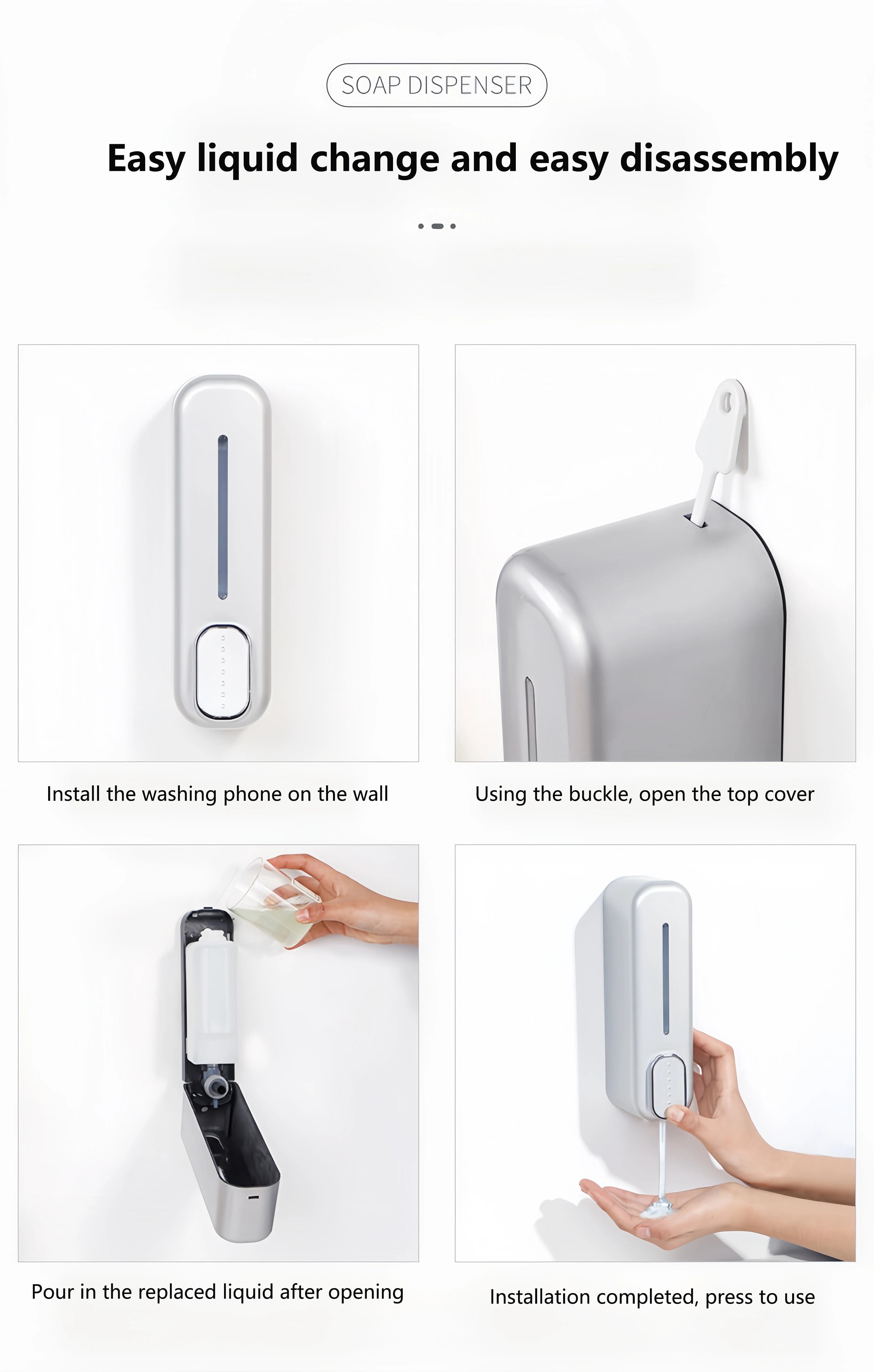 Soapix™ Wall Dispenser