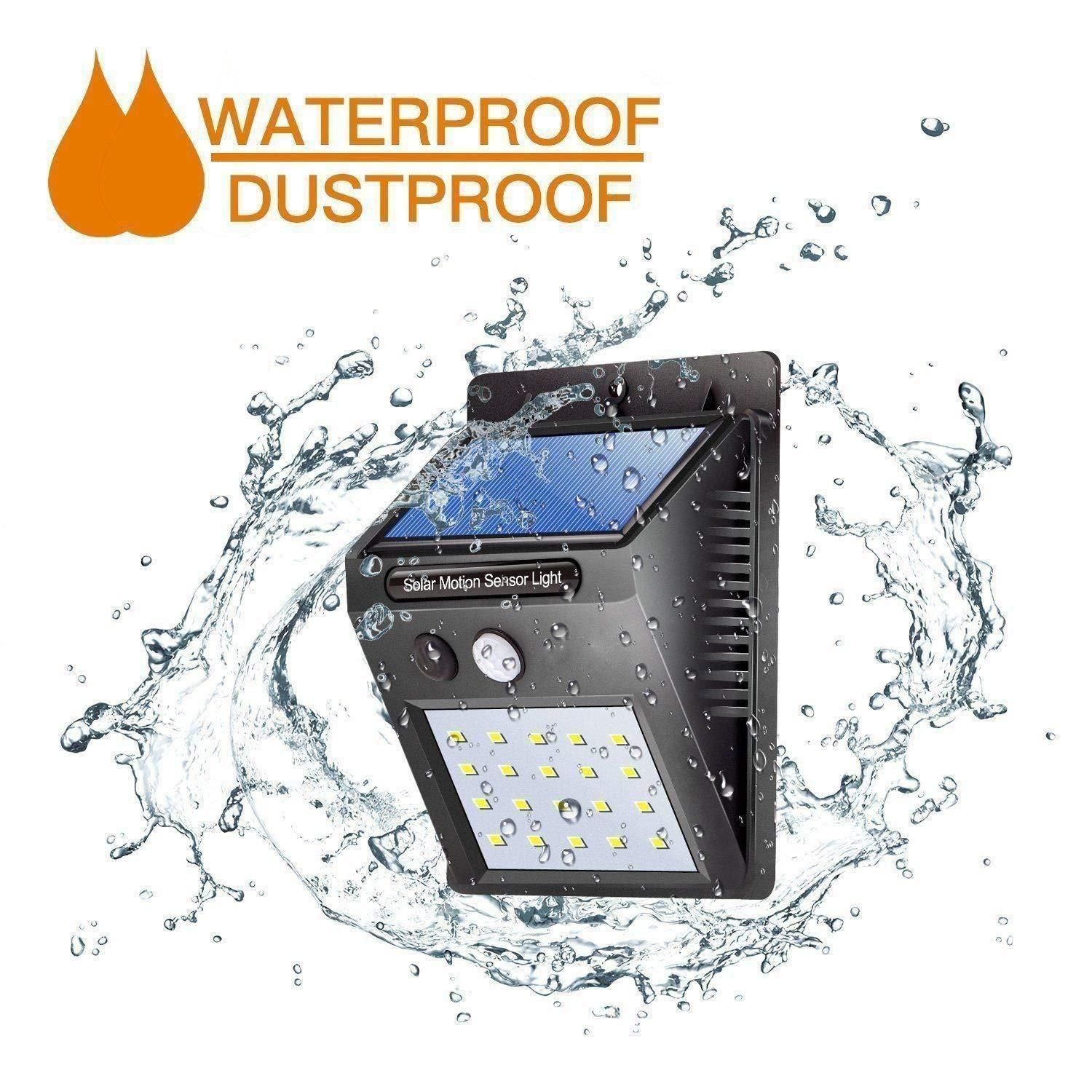 SafeGlow™ Solar Sensor Lamp